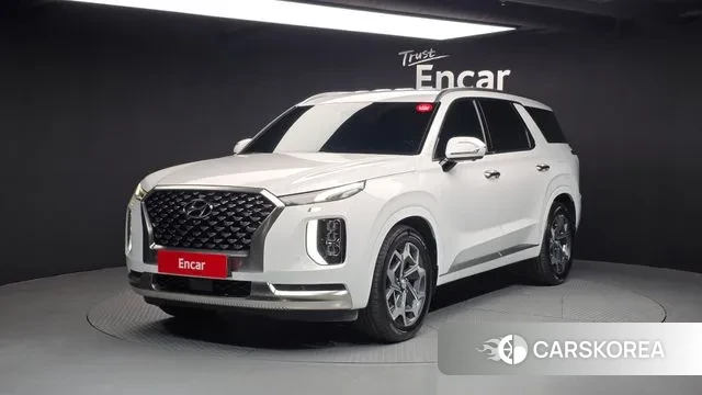 Hyundai Palisade 2022 Белый из Кореи