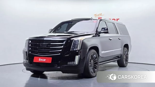 Cadillac Escalade 2018 Черный из Кореи
