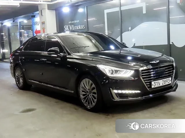 Genesis EQ900 2018 Черный из Кореи