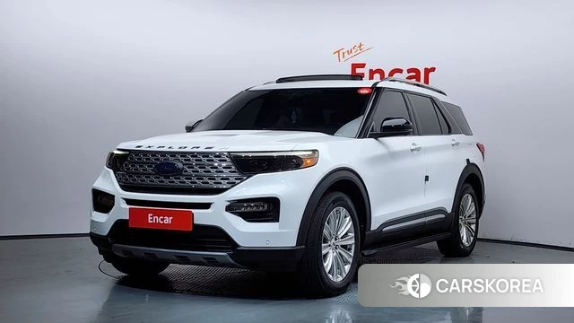 Ford Explorer 6th Generation 2020 Белый из Кореи