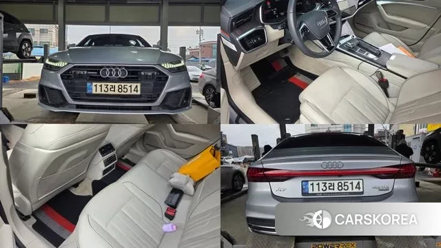 Audi A7 (4K) 2021 Серебряный из Кореи