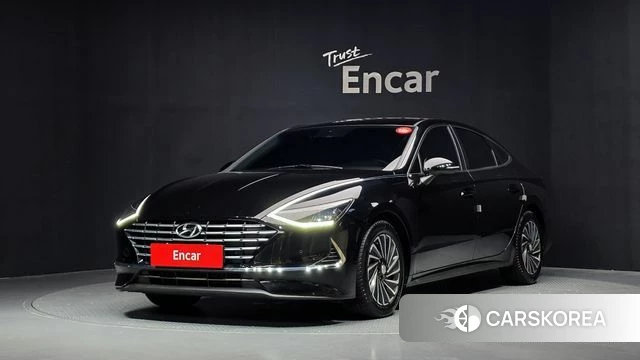 Hyundai Sonata Hybrid (DN8) 2022 Черный из Кореи