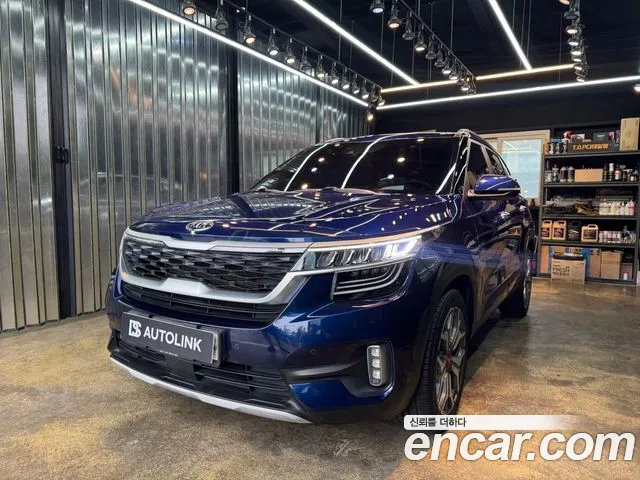 Kia Seltos 2020 Синий из Кореи