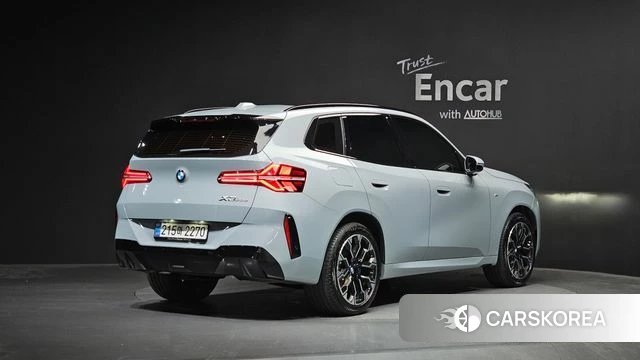 BMW X3 (G45) 2025 Светло-серебряный цвет из Кореи