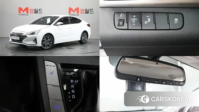 Hyundai The New Avante AD 2019 Белый из Кореи