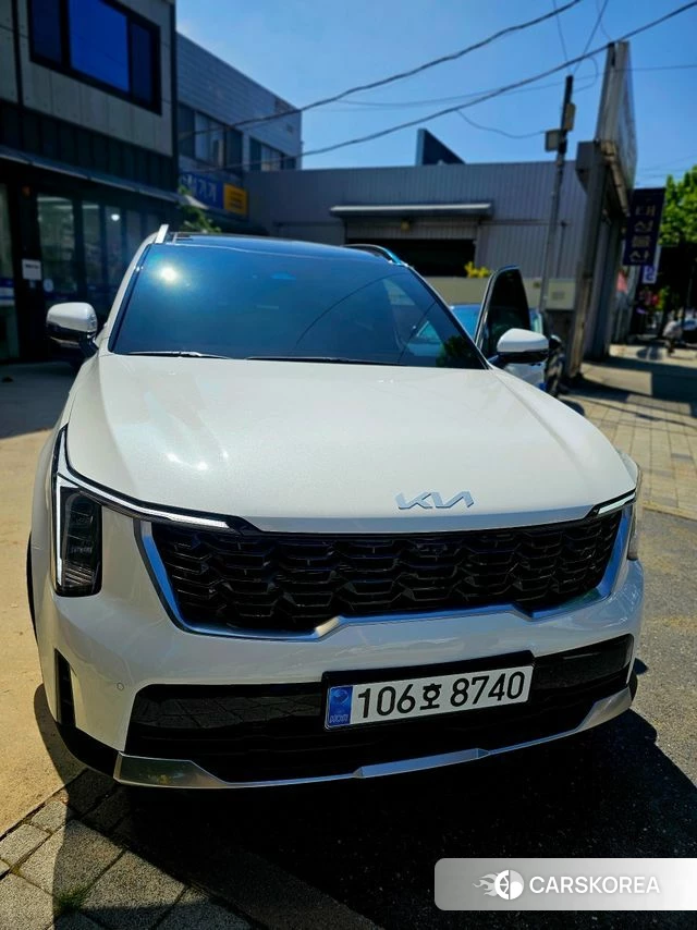 Kia The New Sorento 4th Generation 2024 Белый из Кореи