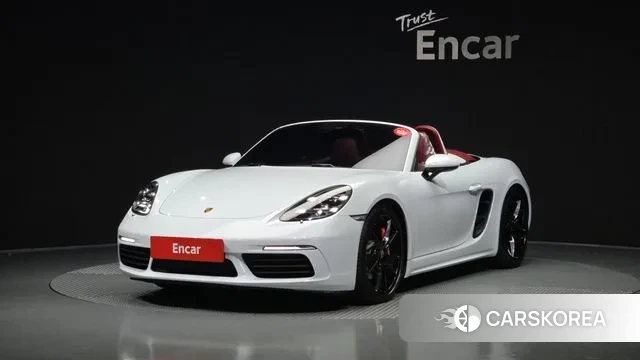 Porsche 718 Boxster 2020 Белый из Кореи