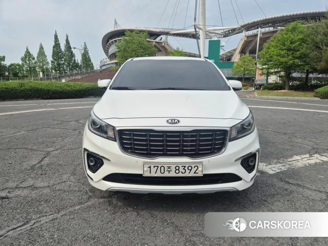 Kia The New Carnival 2019 Белый из Кореи