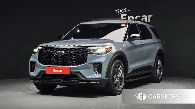 Ford Explorer 6th Generation 2025 Синий из Кореи