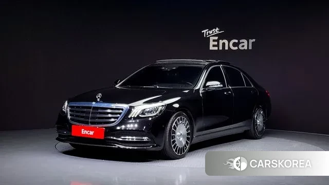 Mercedes-Benz S-Class W222 2018 Черный из Кореи