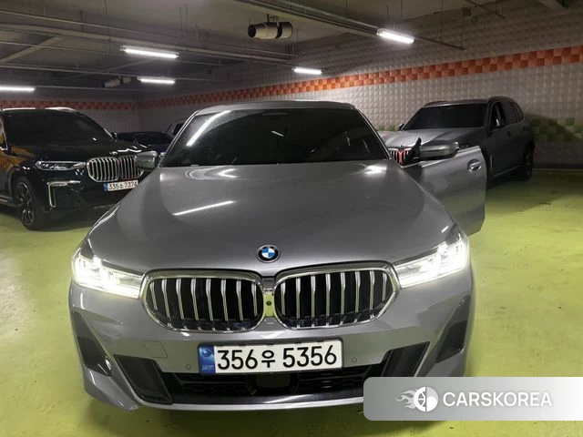 BMW 6 Series GT (G32) 2023 Небесно-голубой из Кореи