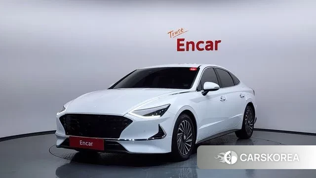 Hyundai Sonata Hybrid (DN8) 2020 Белый из Кореи