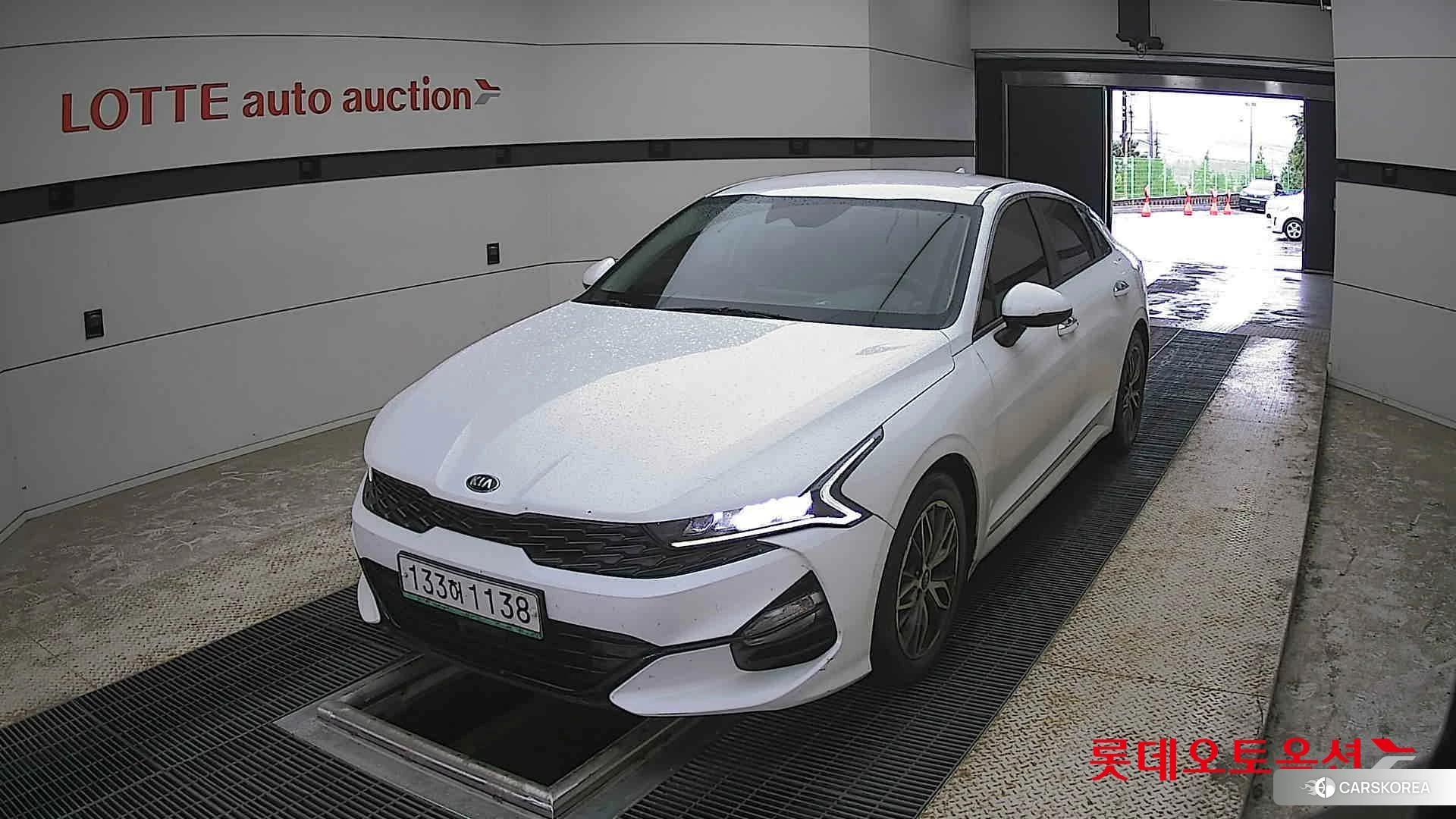 Kia K5 2021 Белый из Кореи
