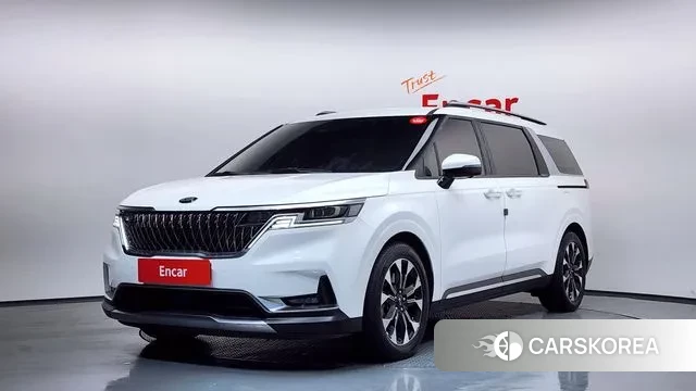 Kia Carnival 4th generation 2021 Белый из Кореи