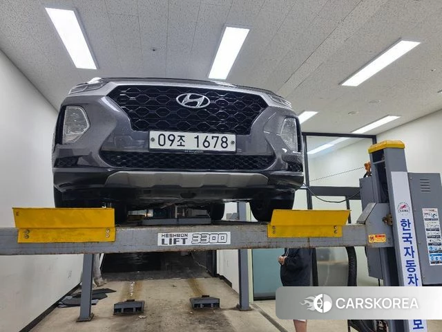 Hyundai Santa Fe TM 2018 Серый из Кореи