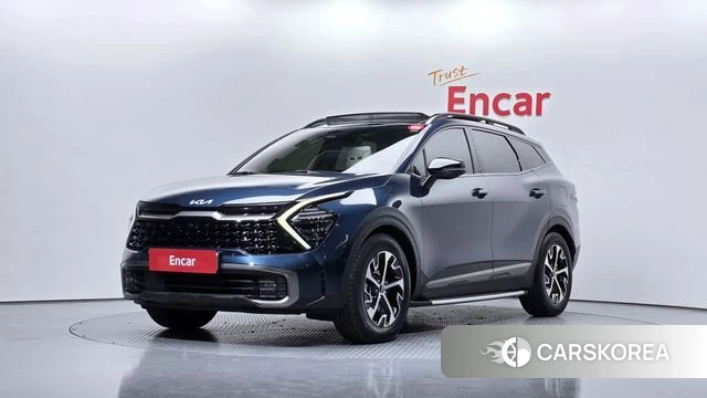 Kia Sportage 5th Generation Hybrid 2022 Синий из Кореи
