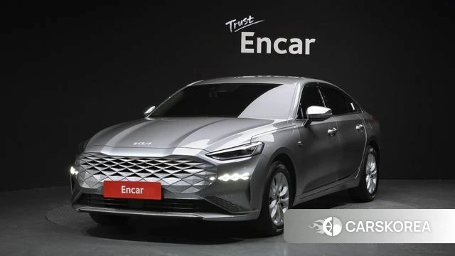 Kia K8 2022 Серебристо-серый из Кореи