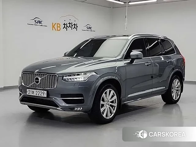 Volvo XC90 second Generation 2019 Серый из Кореи