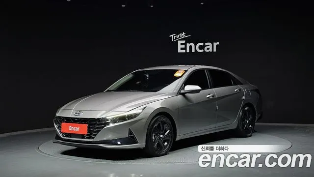 Hyundai Avante Hybrid (CN7) 2020 Серый из Кореи