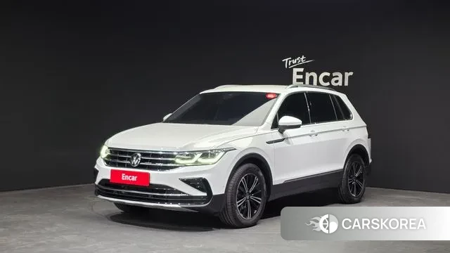Volkswagen Tiguan second Generation 2023 Белый из Кореи
