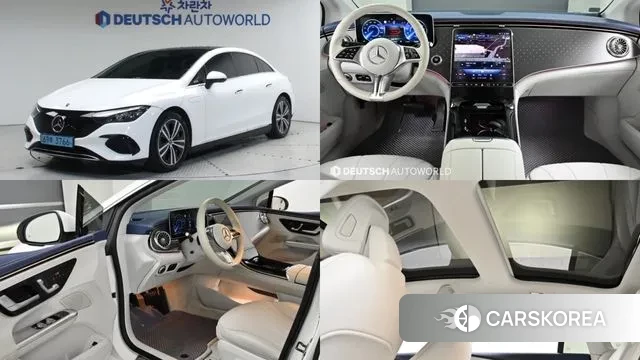 Mercedes-Benz EQE V295 2023 Белый из Кореи