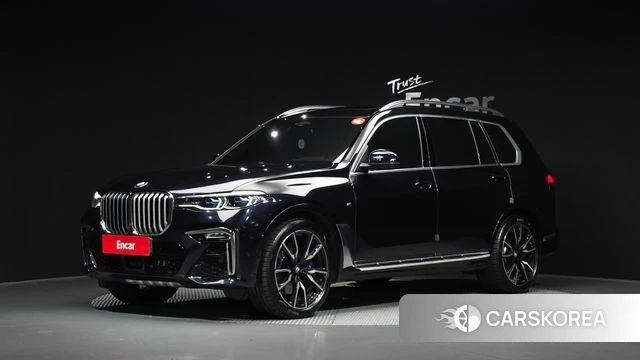 BMW X7 (G07) 2022 Синий из Кореи