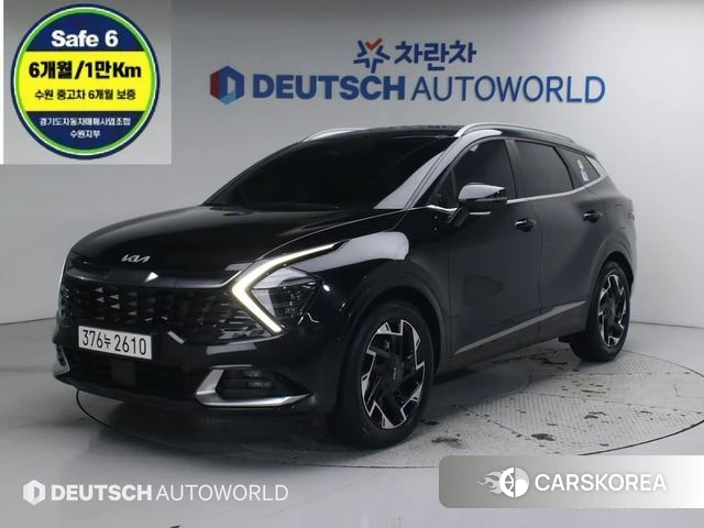 Kia Sportage 5th Generation 2021 Черный из Кореи