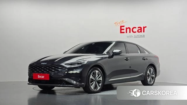 Kia K8 Hybrid 2024 Серый из Кореи