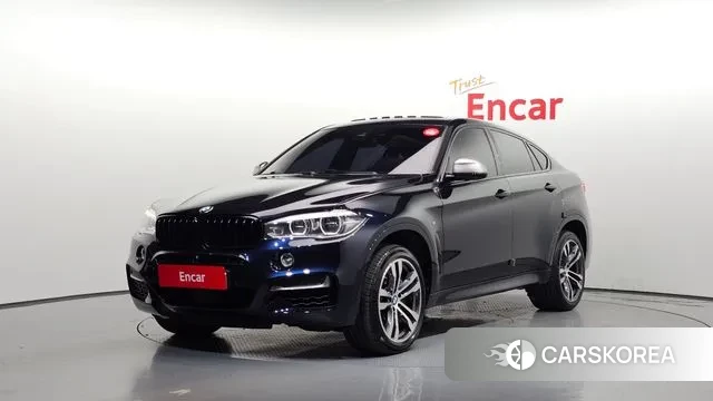 BMW X6 (F16) 2018 Черный из Кореи