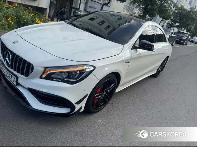 Mercedes-Benz CLA-Class C117 2018 Белый из Кореи