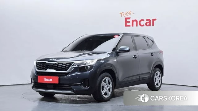 Kia Seltos 2022 Серый из Кореи