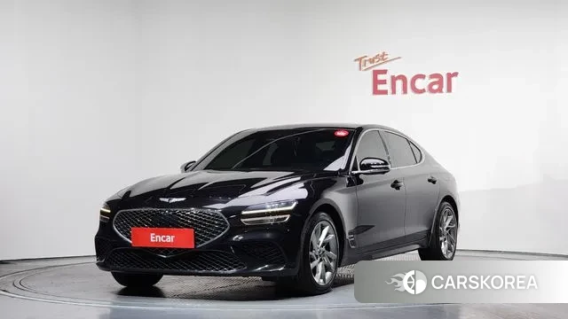 Genesis The New G70 2021 Черный из Кореи