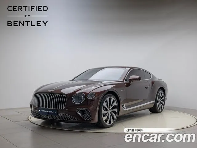 Bentley Continental GT 3rd Generation 2024 Красный из Кореи