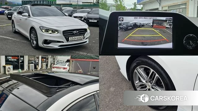 Hyundai Grandeur IG 2018 Белый из Кореи