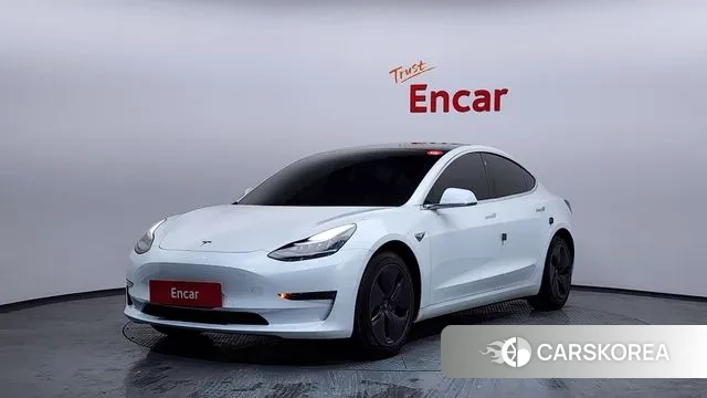 Tesla Model 3 2020 Белый из Кореи