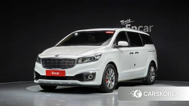 Kia All New Carnival 2018 Белый из Кореи