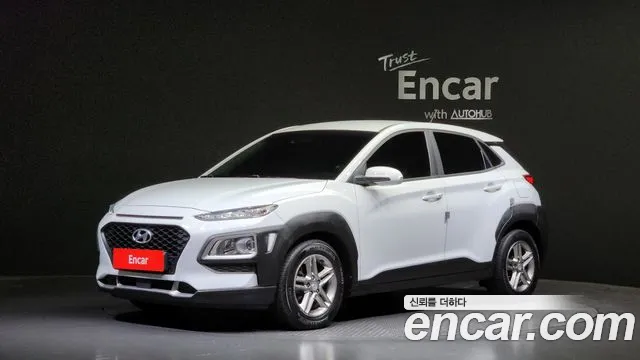 Hyundai Kona 2018 Белый из Кореи