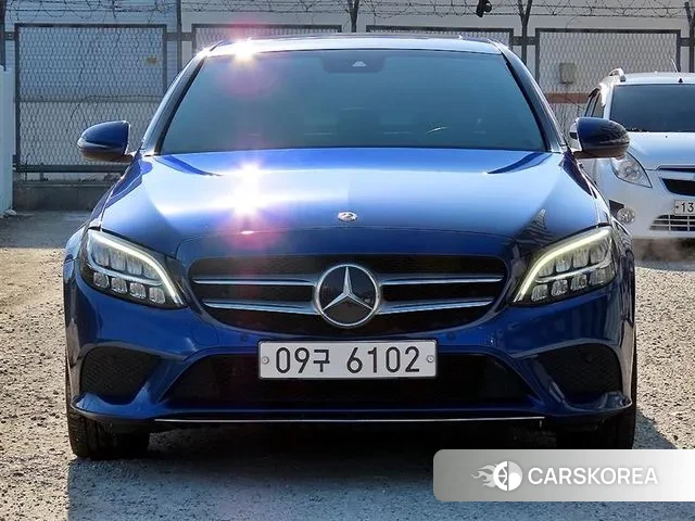 Mercedes-Benz C-Class W205 2018 Синий из Кореи
