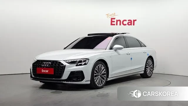 Audi A8 (D5) 2023 Белый из Кореи