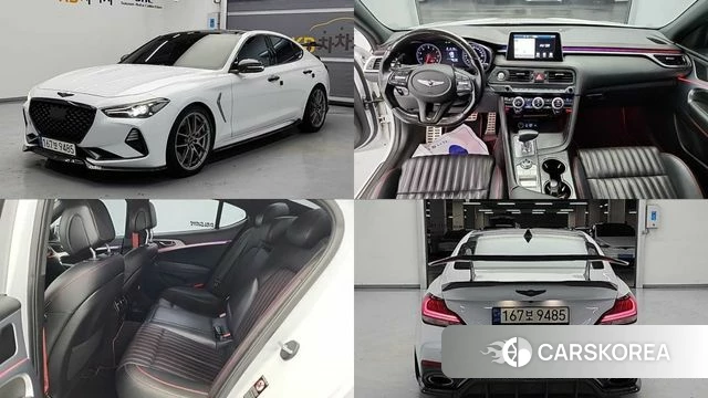 Genesis G70 2018 Белый из Кореи