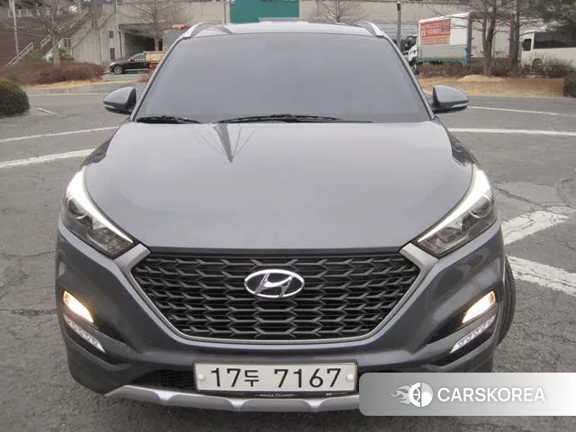 Hyundai All New Tucson 2018 Серый из Кореи