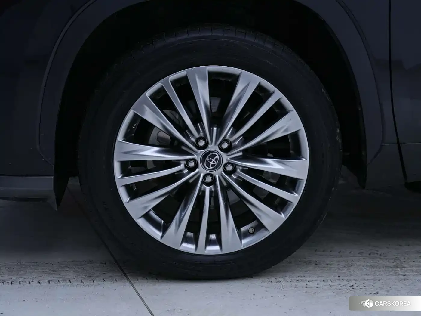 Toyota Highlander 2021 Черный из Китая