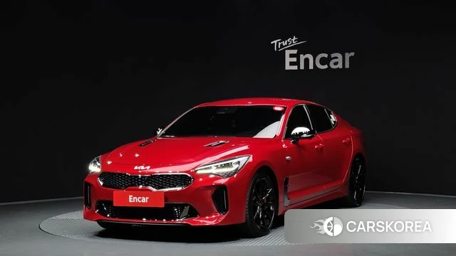 Kia Stinger Meister 2021 Красный из Кореи