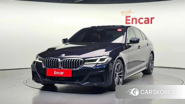 BMW 5 Series (G30) 2022 Черный из Кореи
