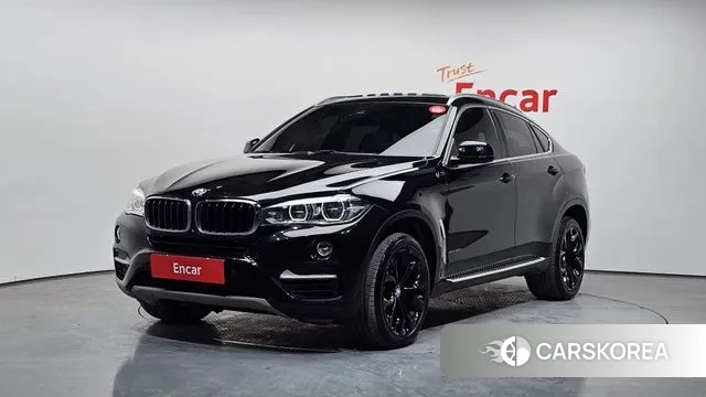 BMW X6 (F16) 2019 Черный из Кореи