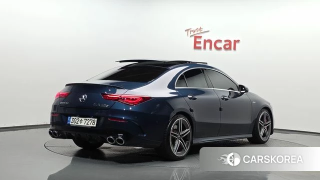 Mercedes-Benz CLA-Class C118 2021 Синий из Кореи