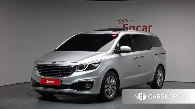 Kia All New Carnival 2018 Серебристо-серый из Кореи