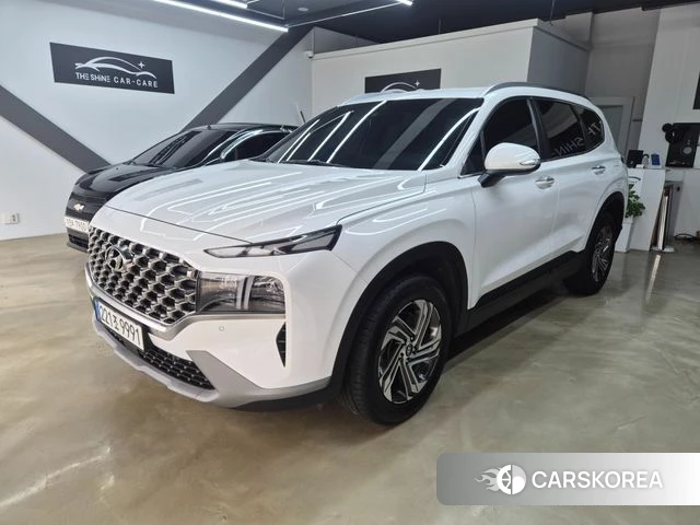 Hyundai The New Santa Fe 2022 Белый из Кореи