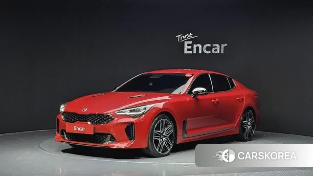 Kia Stinger Meister 2021 Красный из Кореи