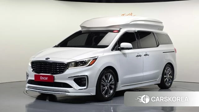 Kia The New Carnival 2018 Белый из Кореи